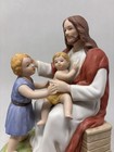 Home Interiors Jesus Figurine  jesus Loves The Little Children  Statue 8827 Euc