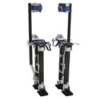 Adjustable 18 -30  Drywall Stilts Aluminum Tool - Painting Painter Taping Black