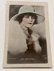 Theda Bara Rare 1920s Silent Movie Star Fox Film Actress Color Uk Photo Postcard