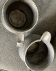 Pair Vintage Olde Bradford Pewter Pitcher  48 Ounce Set Of Two Plough Tavern