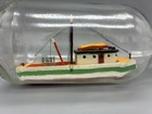 Vintage Breweriana Folk Art Ship In Bottle    fox 2005    Busch Beer Priceless