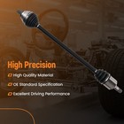 1pair Front Cv Axle Shaft Joint Assembly For Vw Golf Jetta Passat 2005-2018
