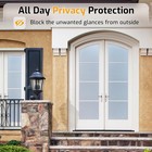 Lute Window Privacy Film Frosted Glass Window Film For Bathroom Static Cling