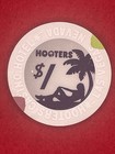      1 Hooters Hotel Casino Chip Las Vegas Nevada  New Condition