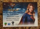 2017 Supergirl Season 1 Cryptozoic Emma Caulfield As Cameron Chase Autograph  ec