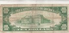  10 1929 Portland Maine Me National Currency Bank Note Bill Charter  4128