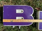 Vintage Taco Bell Sign Letters Set Of 8 Channel Letters Restaurant Authentic Y2k