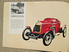 1966 Visitors  Guide To Abingdon M g  And Austin Healey Car Factory Sspb