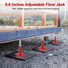 5-8  House Floor Jacks Adjustable Screw Jacks Post Foundation Jacks For Leveling