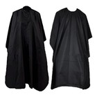 Black Hairdressing Cape Barber Salon Gown Waterproof Hair Cutting Apron Cloth