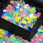 100x Glow In The Dark Pebbles Stones Luminous Garden Walkaway Tank Aquarium Fish