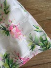 Pippa   Julie Girls Size 8 Ivory Pink Fancy Elegant Floral Skirt Party Occasion 