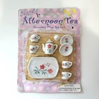 3 Vintage Miniature Childs Doll Porcelain Tea  Soup  Coffee Sets