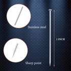 2000pcs Straight Pins For Crafts  Sewing Fabric 1 Inches  Silver 