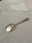 830s Silver Jelly  sugar Spoon Norway By Br  drene Lohne Dobbel Rokokko Vintage