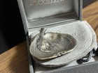 Buccellati 925 Sterling Silver Tray Pear Motif