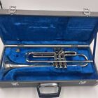 Yamaha Ytr-135 Trumpet Silver Color With Hard Case Used