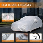 Full Car Cover All Weather Protection Sun Uv Dust Resistant Fit For Toyota Camry