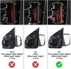 Door Mirror 13pins Compatible With 2021-2023 Ford F-150 Right Passenger Side Tex