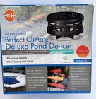 K h Pet Products Thermo-pond Perfect Climate Deluxe Pond De-icer 750 W Brand New