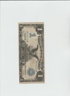 1899  1 Black Eagle Silver Certificate  broken Ladder Serial Number 