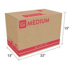 Medium Packing Boxes Moving Storage Boxes Stacking Kraft 25pcs Household Office