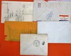 Usa  Small Lot Of Five  Covers Franked With Common Stamps