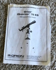 Orion Observer Telescope 70mm With Tripod