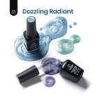 Beetles Cat Eye Gel Nail Polish  6 Colors Glitter Gel Polish Kit Silver Pink Blu