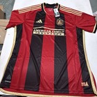 Adidas Atlanta United Fc 2023-24 Kit Home Jersey  17 Black red Men   s Size Xl Nwt
