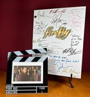 Firefly Pilot Script Signed- Autograph Reprints- Nathan Fillion- Firefly Show