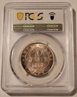 Canada Newfoundland George V 1919 C Silver 50 Cents Pcgs Gsh Toned