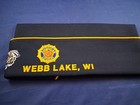 Webb Lake Wisconsin American Legion Vice Commander 7 1 2 Fitted Hat Cap  17fb