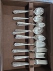 International Blossom Time Sterling Silver Flatware Set  95 Pieces 