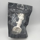 Official Ring Pole And Wall Mount For Cameras And Solar Panels White Brand New