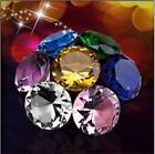 100mm 4   Home Office Decor Wedding Decoration Glass Diamond Shaped Paperweight 