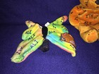 New 3 Muhammad Ali Salvino s Bammers Lot Bear  Butterfly  Bee Plush Beanbag Vtg
