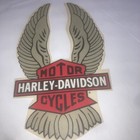 Harley Davidson Vintage Motorcycle Decal Stickers Lot Of 3