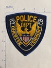 Chester  Vermont                             Police Department Patch
