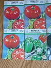 10 Packs Vintage 1977 Garden Vegetable Seed Packs Lot 3