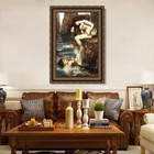 Framed Canvas Art Giclee Print The Siren By John William Waterhouse Home Decor