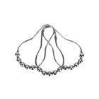 Shower Curtain Hooks  Decorative Rust Proof Stainless Steel Shower Curtain Hooks