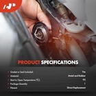 Engine Coolant Thermostat With Seal Compatible With Ram 1500  2500  3500  
