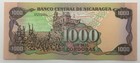 Nicaragua 1000 Cordobas 1985 P-147 Unc Banknote