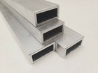 6063 Aluminum Tube 1  X 2  Rectangle  1 8  Walls  46  Long  T52  Hollow