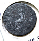 1814 Halifax Nova Scotia Broke Short Bust Halfpenny Token-low Grade