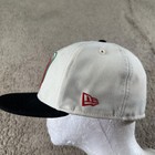Mexico Hat Cap Fitted Mens 6 7 8 White Black Baseball World Classic New Era Wbc