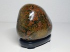Japanese Suiseki Bonseki Viewing Stone Nishiki Stone Yukawa  Aomori W base 1287g