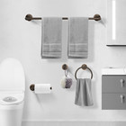 Ntipox 4 Piece Antique Bathroom Hardware Accessories Set Oil Rubbed Bronze 24   