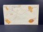 New York City Early Corner Card Oil Stones Cover Fancy Cancel